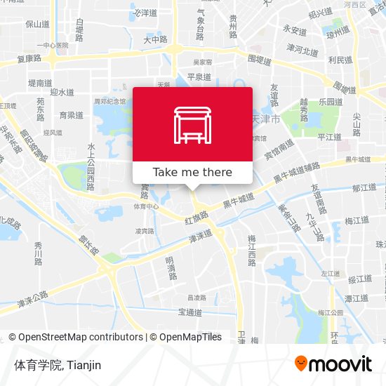 体育学院 map