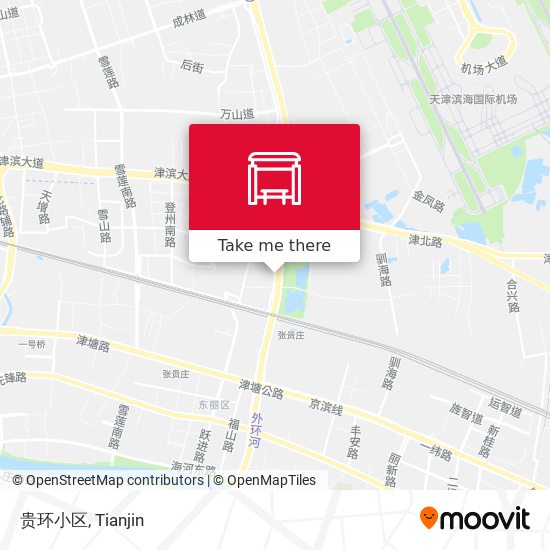 贵环小区 map