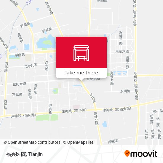 福兴医院 map