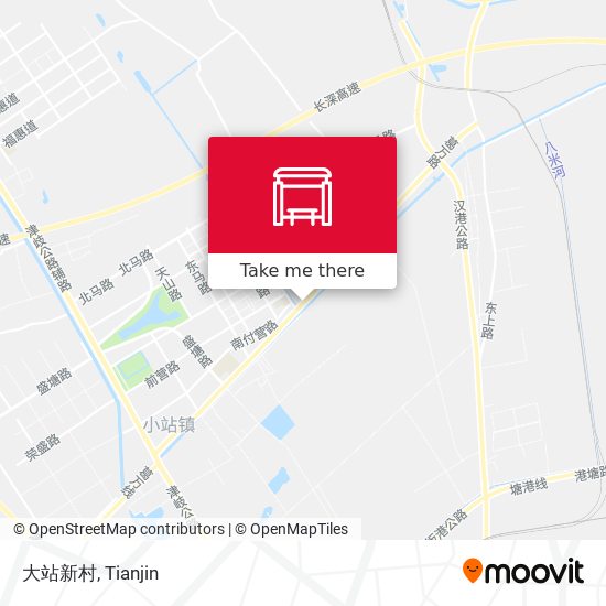 大站新村 map
