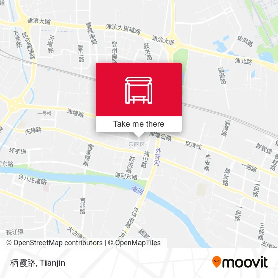 栖霞路 map