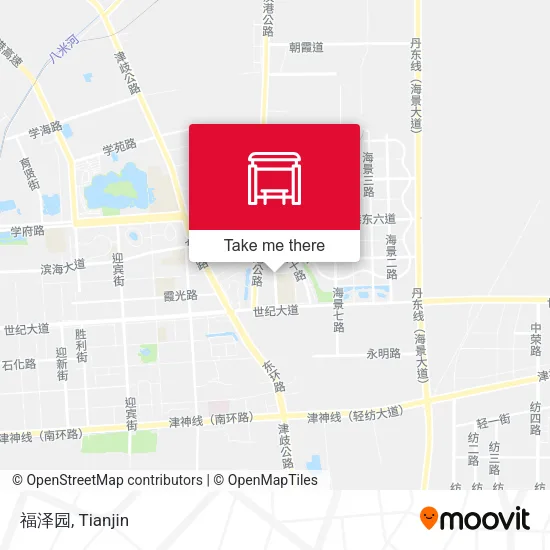 福泽园 map