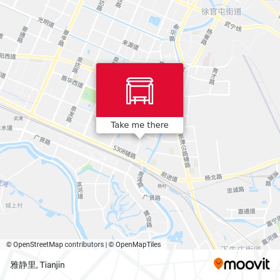 雅静里 map