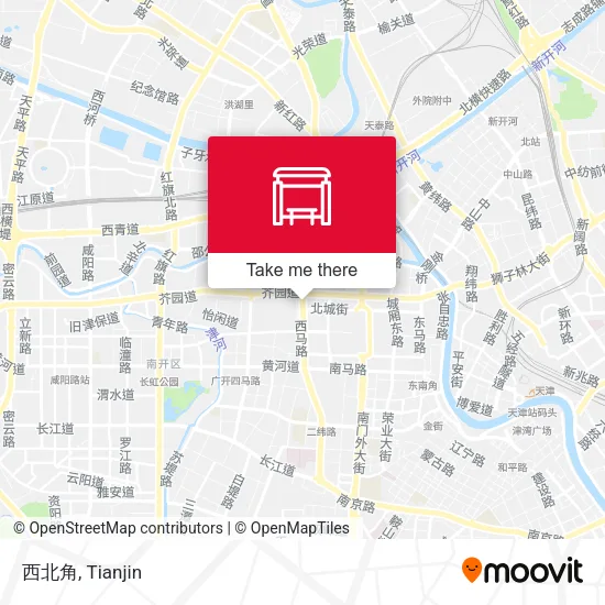 西北角 map
