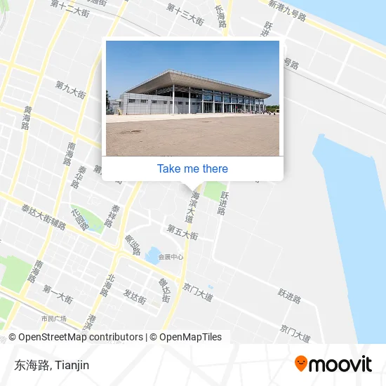 东海路 map