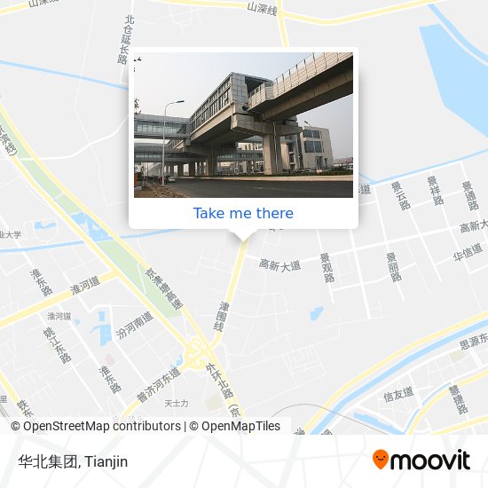 华北集团 map