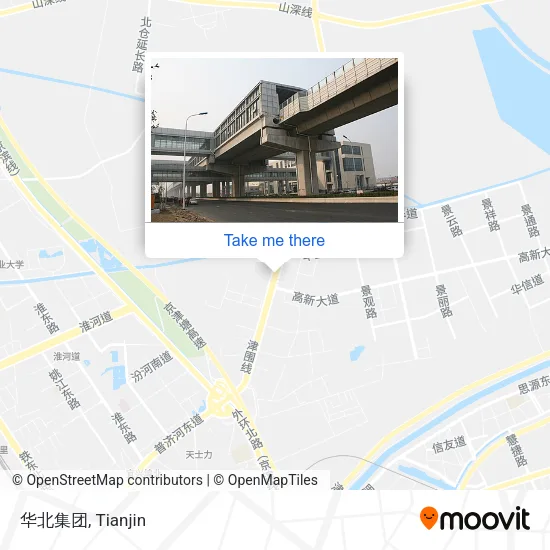 华北集团 map