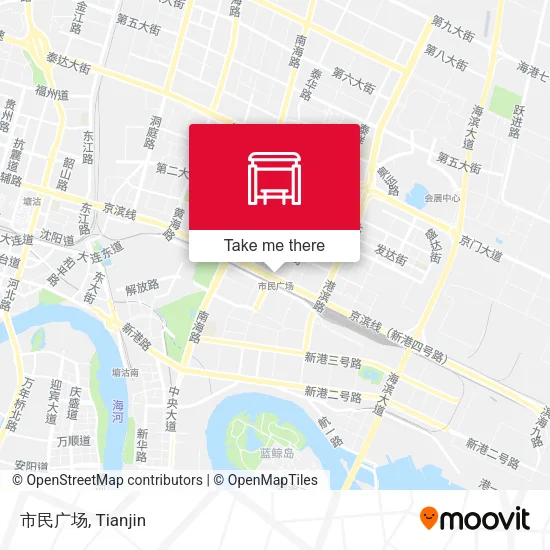 市民广场 map
