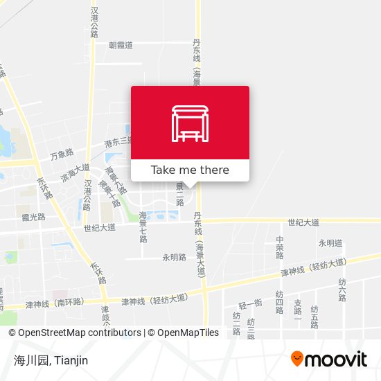 海川园 map