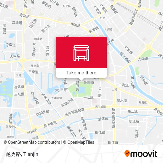 越秀路 map