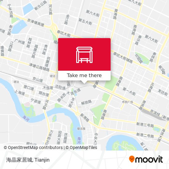 海晶家居城 map