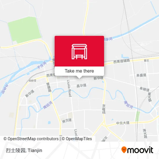 烈士陵园 map