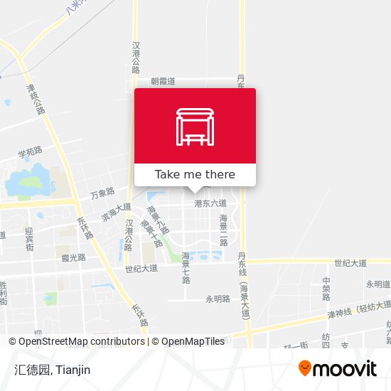 汇德园 map