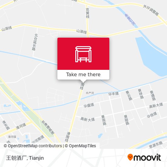 王朝酒厂 map