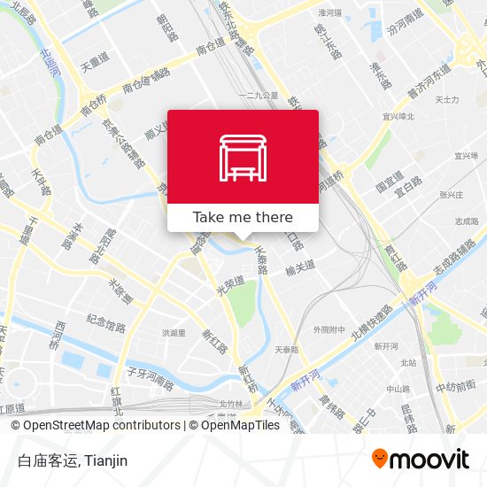 白庙客运 map