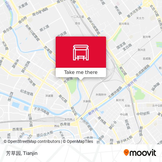 芳草园 map