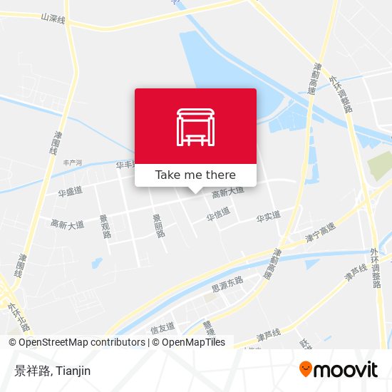 景祥路 map