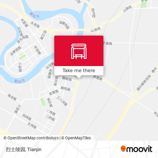 烈士陵园 map