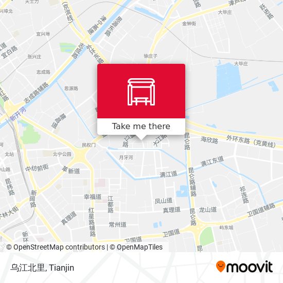乌江北里 map