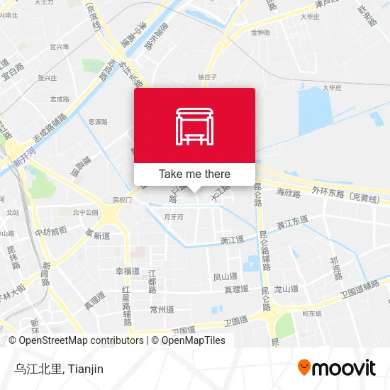 乌江北里 map