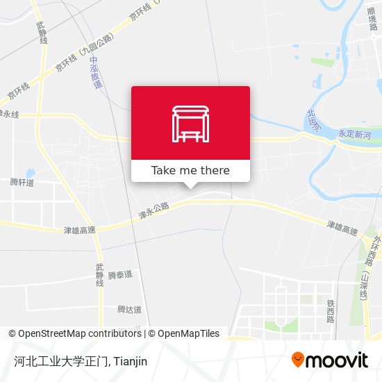 河北工业大学正门 map