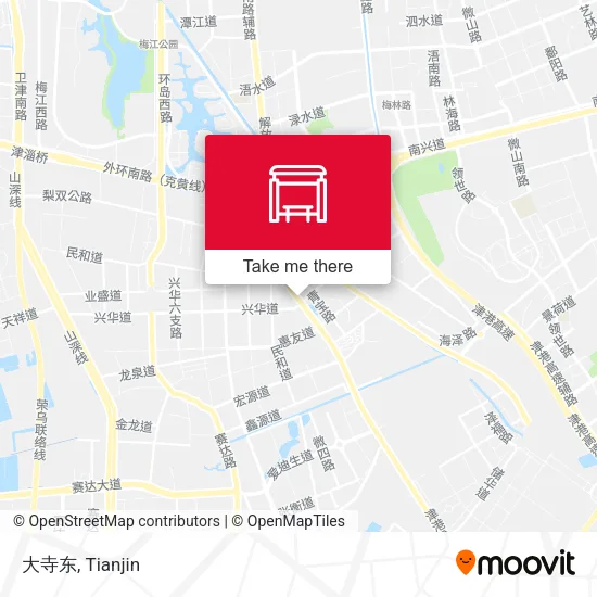 大寺东 map
