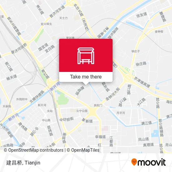 建昌桥 map
