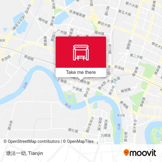 塘沽一幼 map