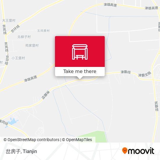 岔房子 map