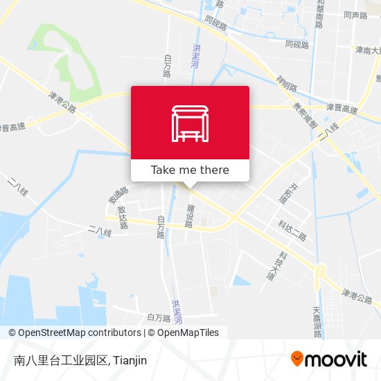 南八里台工业园区 map