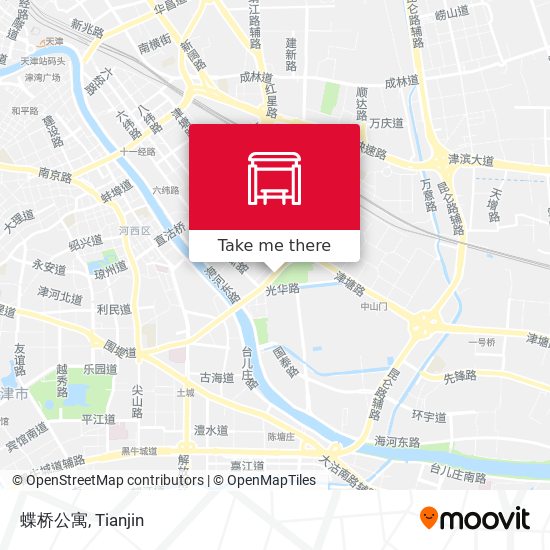 蝶桥公寓 map