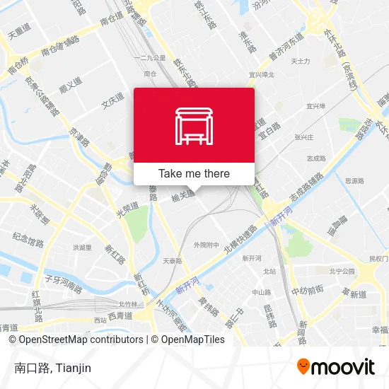 南口路 map