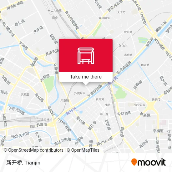 新开桥 map