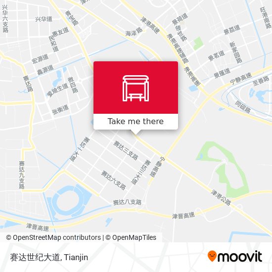 赛达世纪大道 map