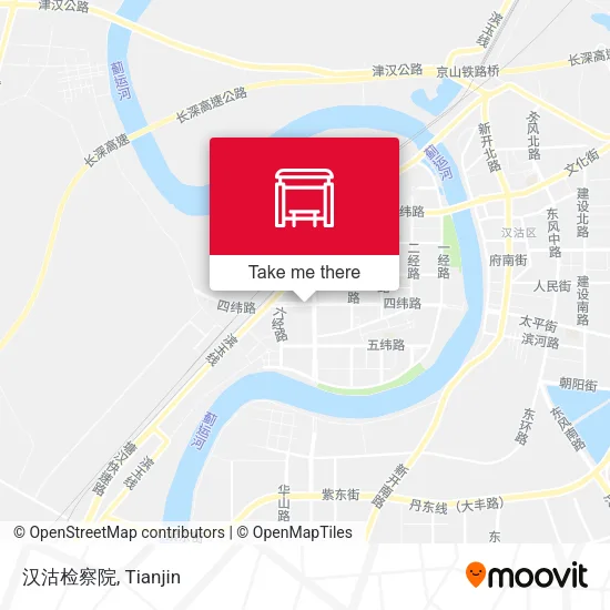 汉沽检察院 map