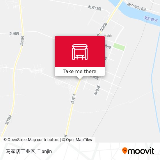 马家店工业区 map