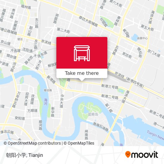 朝阳小学 map