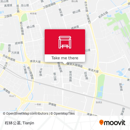 程林公墓 map
