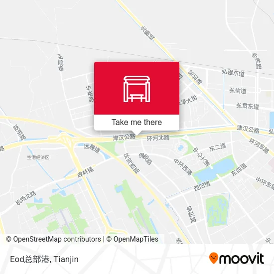 Eod总部港 map
