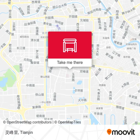 灵峰里 map