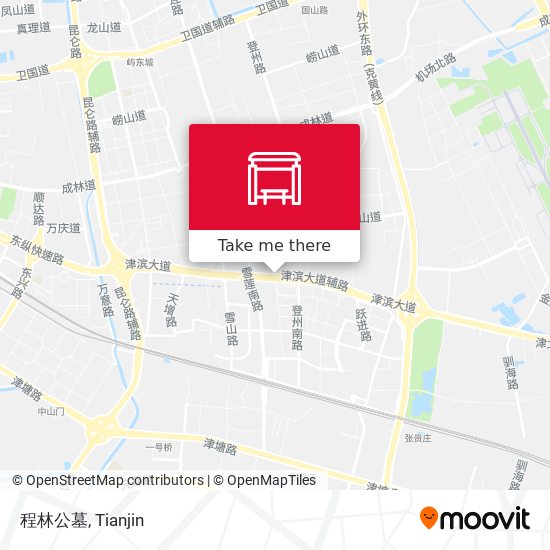 程林公墓 map