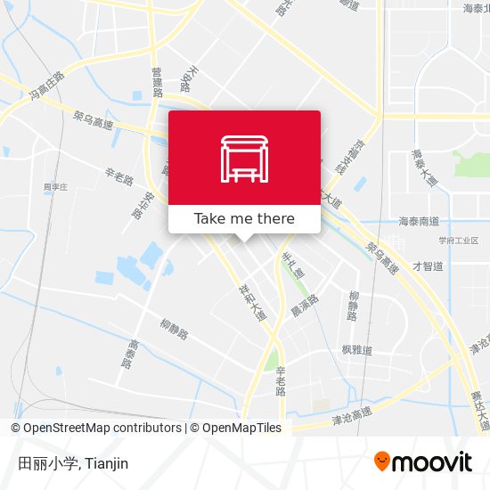 田丽小学 map
