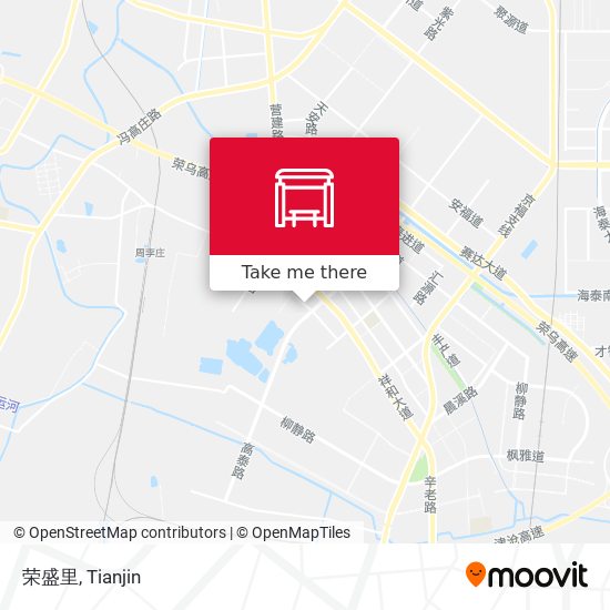 荣盛里 map