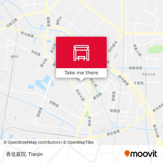 香堤庭院 map