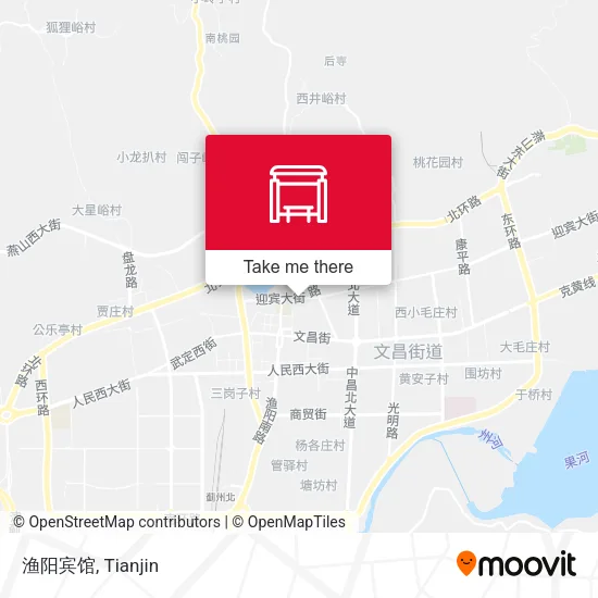 渔阳宾馆 map