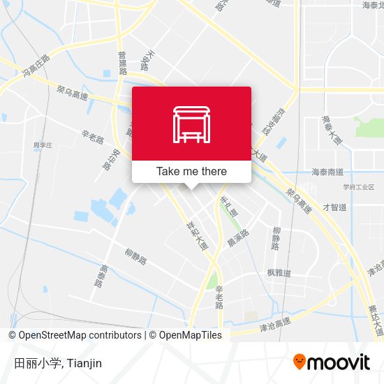 田丽小学 map