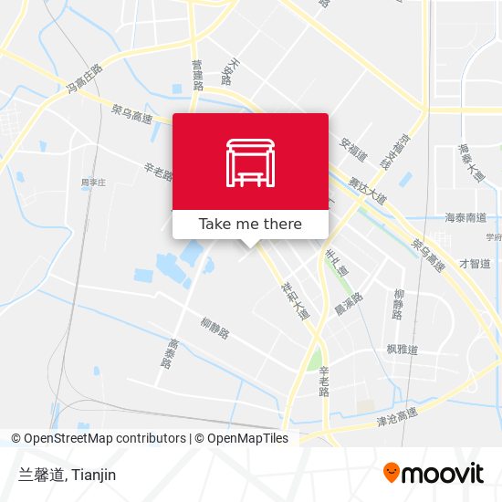 兰馨道 map