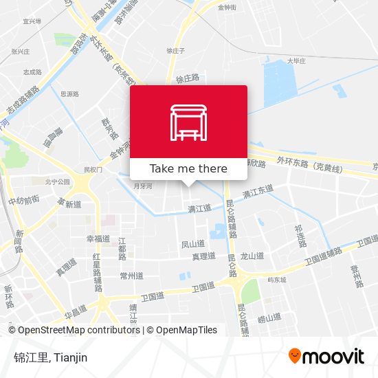 锦江里 map