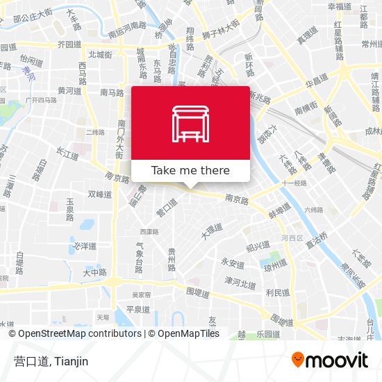 营口道 map