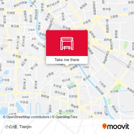 小白楼 map